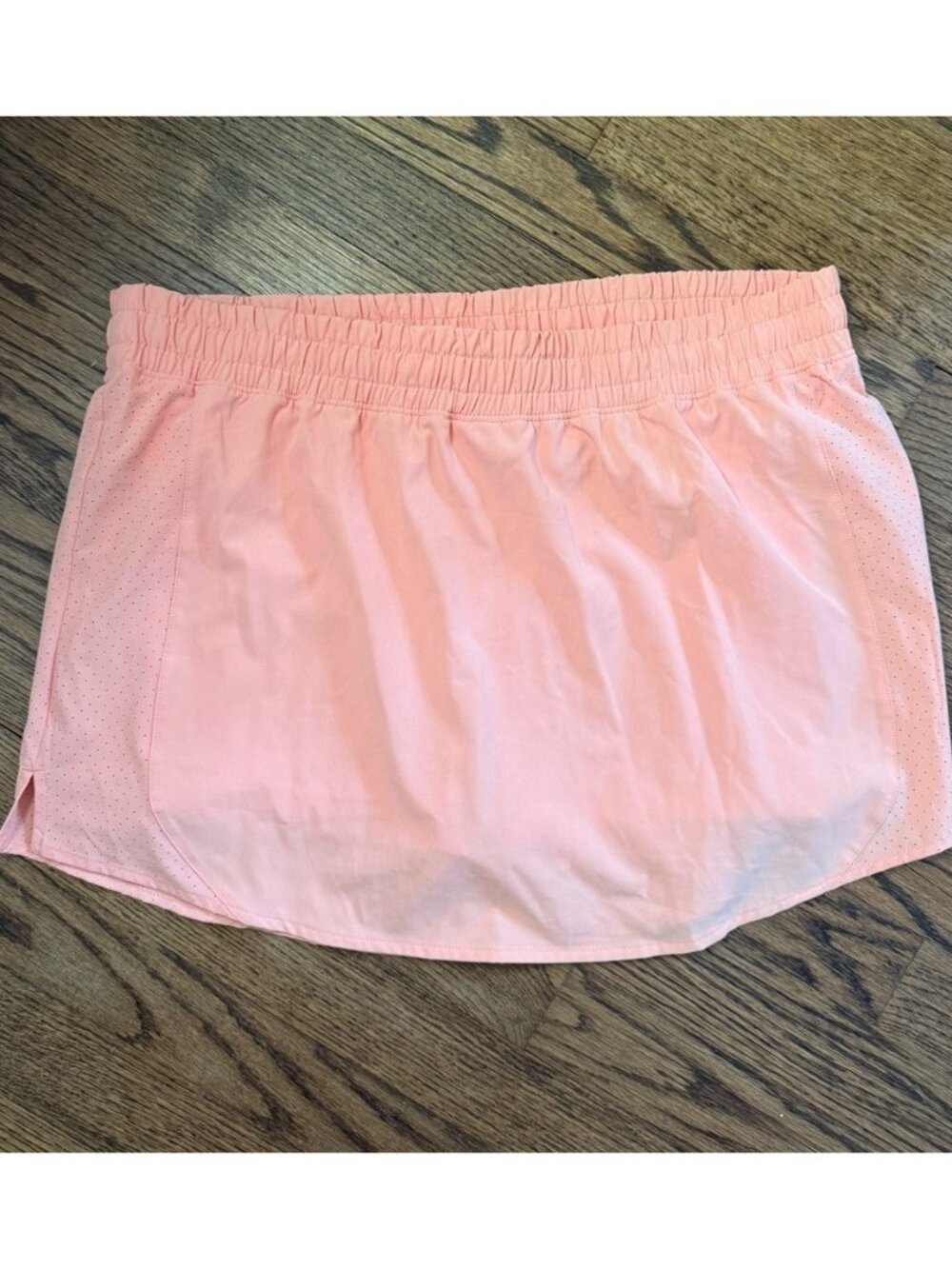 Peach Blush Athletic‎ Skort with Elastic Waistband